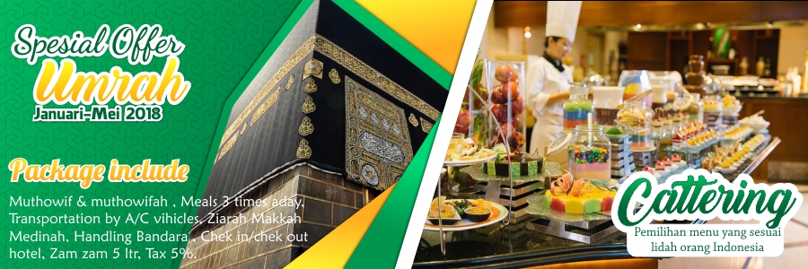Paket Umroh Diamond Januari Februari Maret April Mei 2018 Al-Madinah Land Arrangement Mekah Baitullah