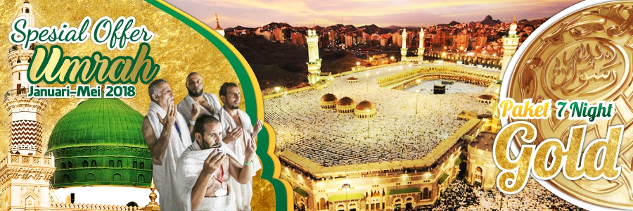 Paket Umroh Gold Januari Februari Maret April Mei 2018 Al-Madinah Land Arrangement