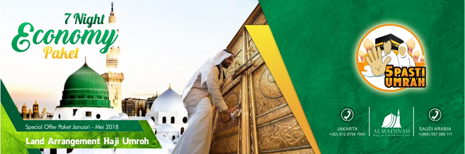 Paket Umroh Januari Februari Maret April Mei 2018 Al Madinah Land Arrangement Terjamin Pasti Aman